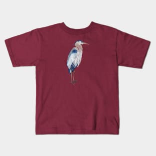 Great Blue Heron Kids T-Shirt